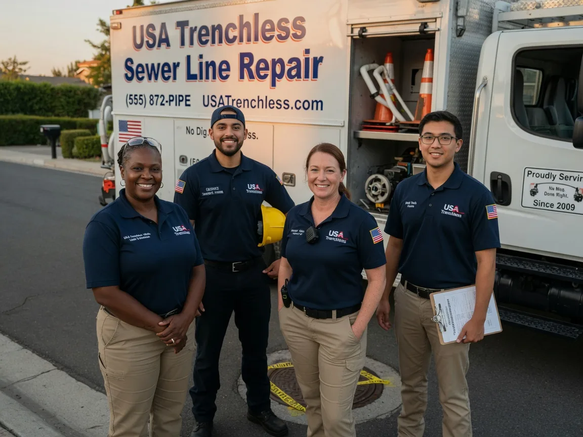 Sewer Line Repair company in Sarona, WI